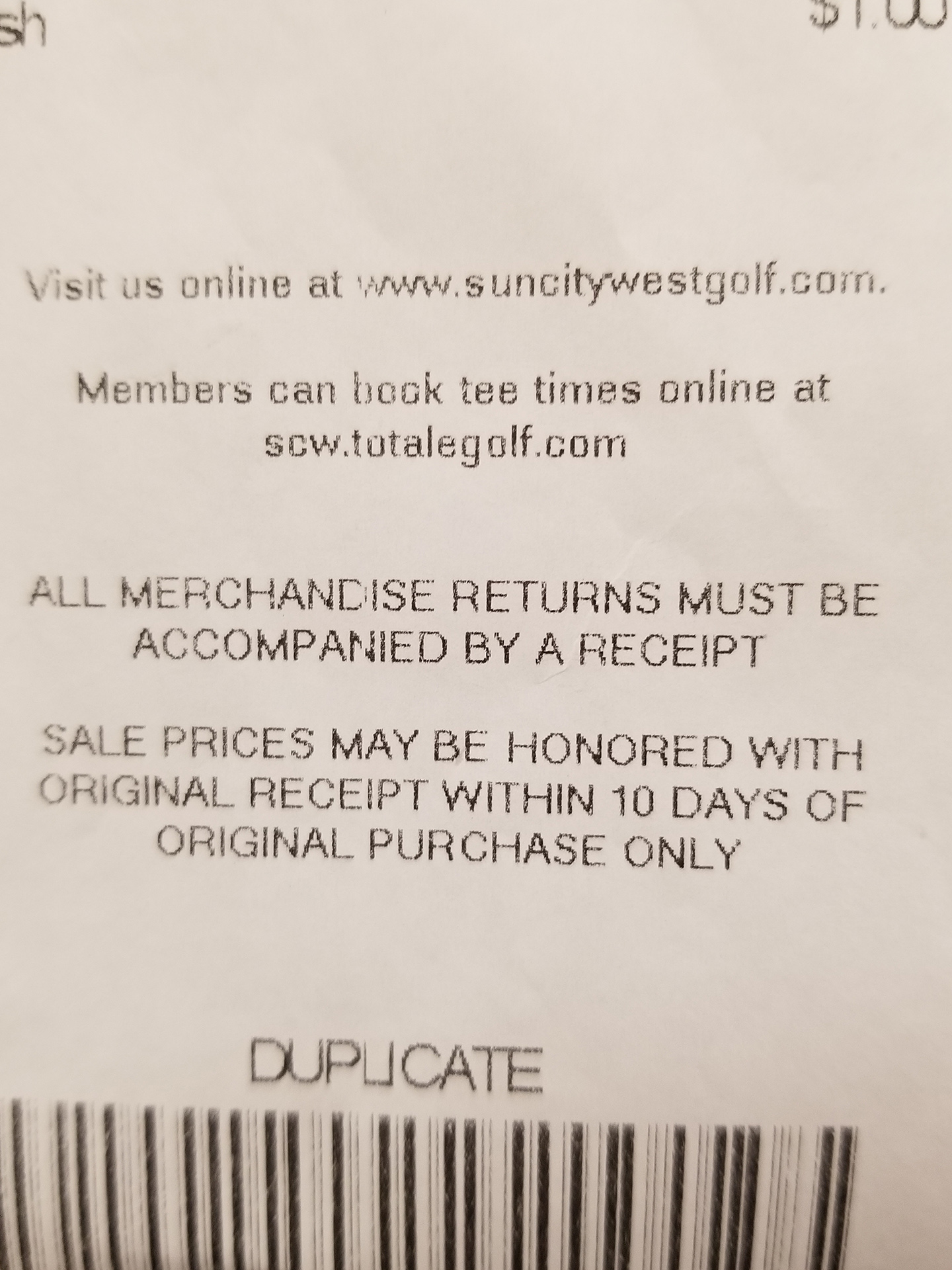 receipts-required-for-pro-shop-returns-sun-city-west-active-adult-retirement-golf-community