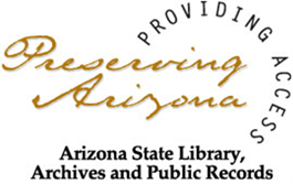 Arizona State Library Archives and public records logo