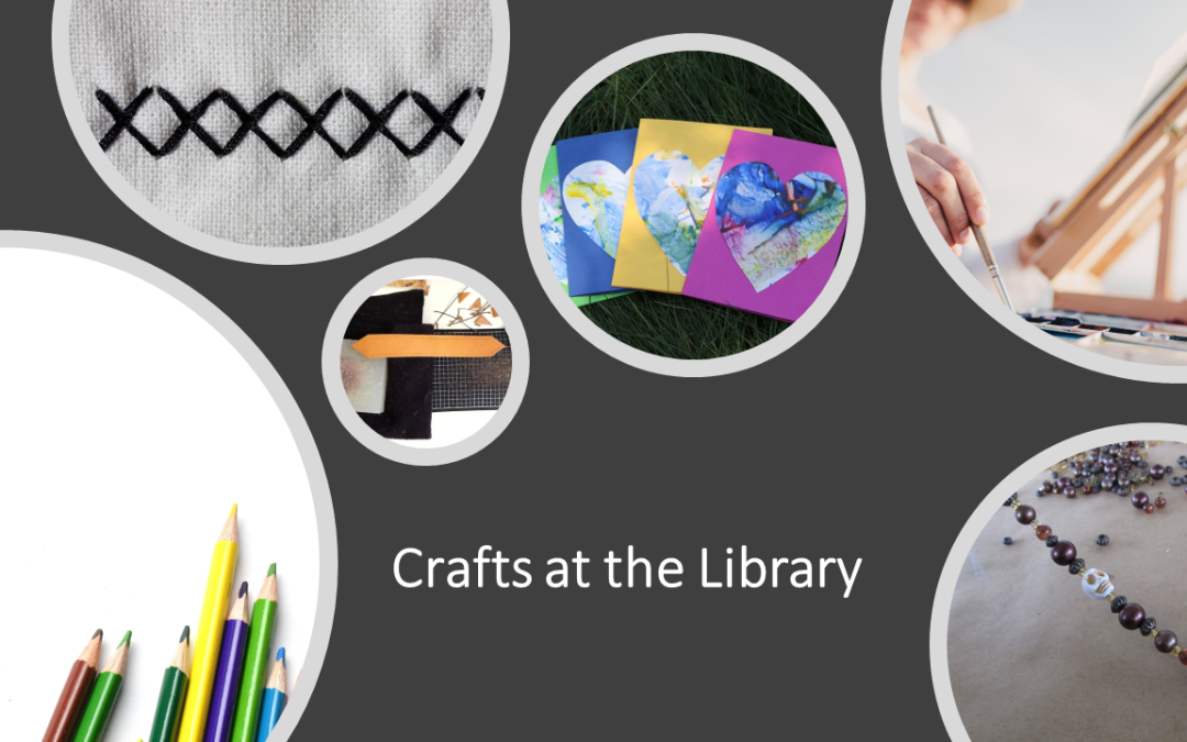 Crafting classes at the R.H. Johnson Library