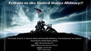 Military tribute lecture