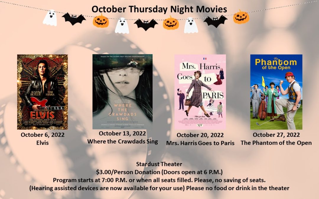 October Thursday Night Movies