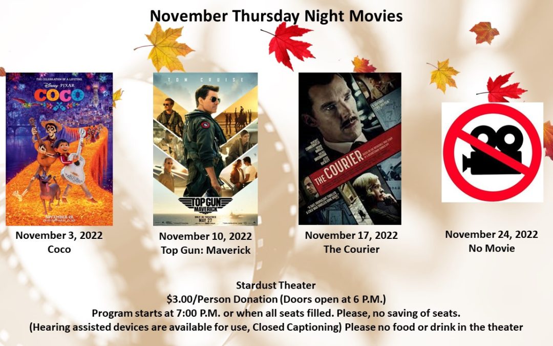 November Thursday Night Movies