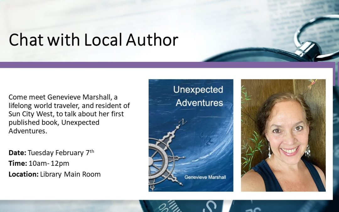 Chat with Local Author: Genevieve Marshall